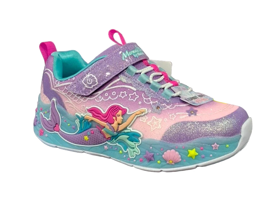 SNEAKERS S LIGHT SKECHERS MERMAID DREAMS SIRENA LAVANDA