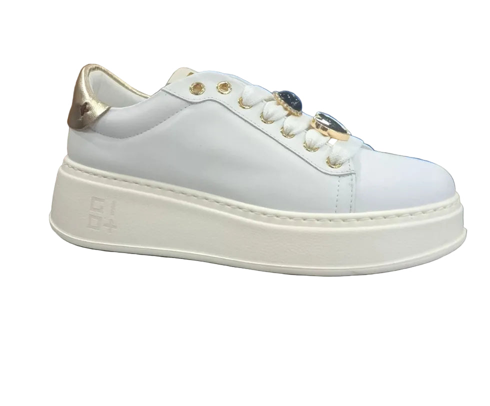 SNEAKERS GIO+ COMBI PELLE SCOIATTOLO CHARMS