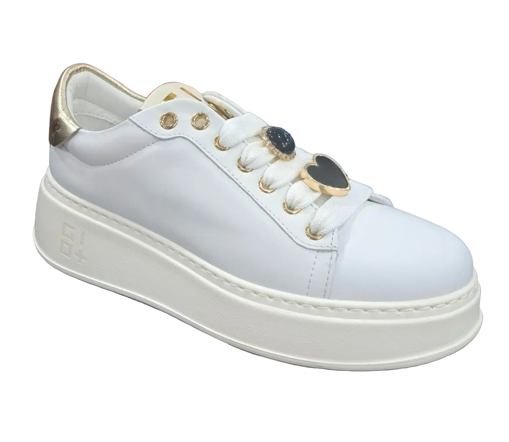 SNEAKERS GIO+ COMBI PELLE SCOIATTOLO CHARMS