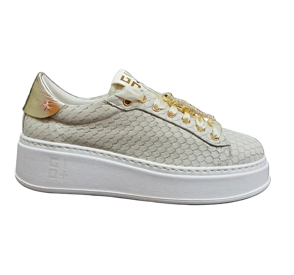 SNEAKERS PELLE GIO+ CHARMS GECO