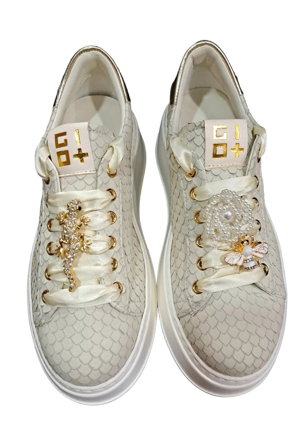 SNEAKERS PELLE GIO+ CHARMS GECO