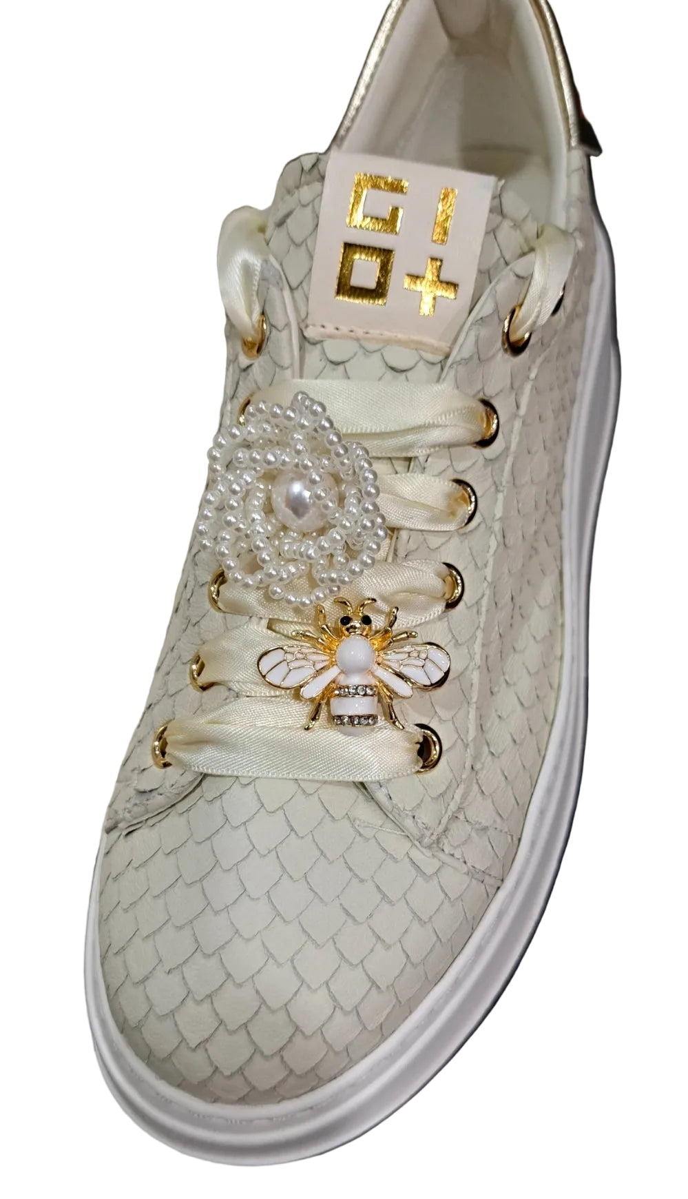 SNEAKERS PELLE GIO+ CHARMS GECO