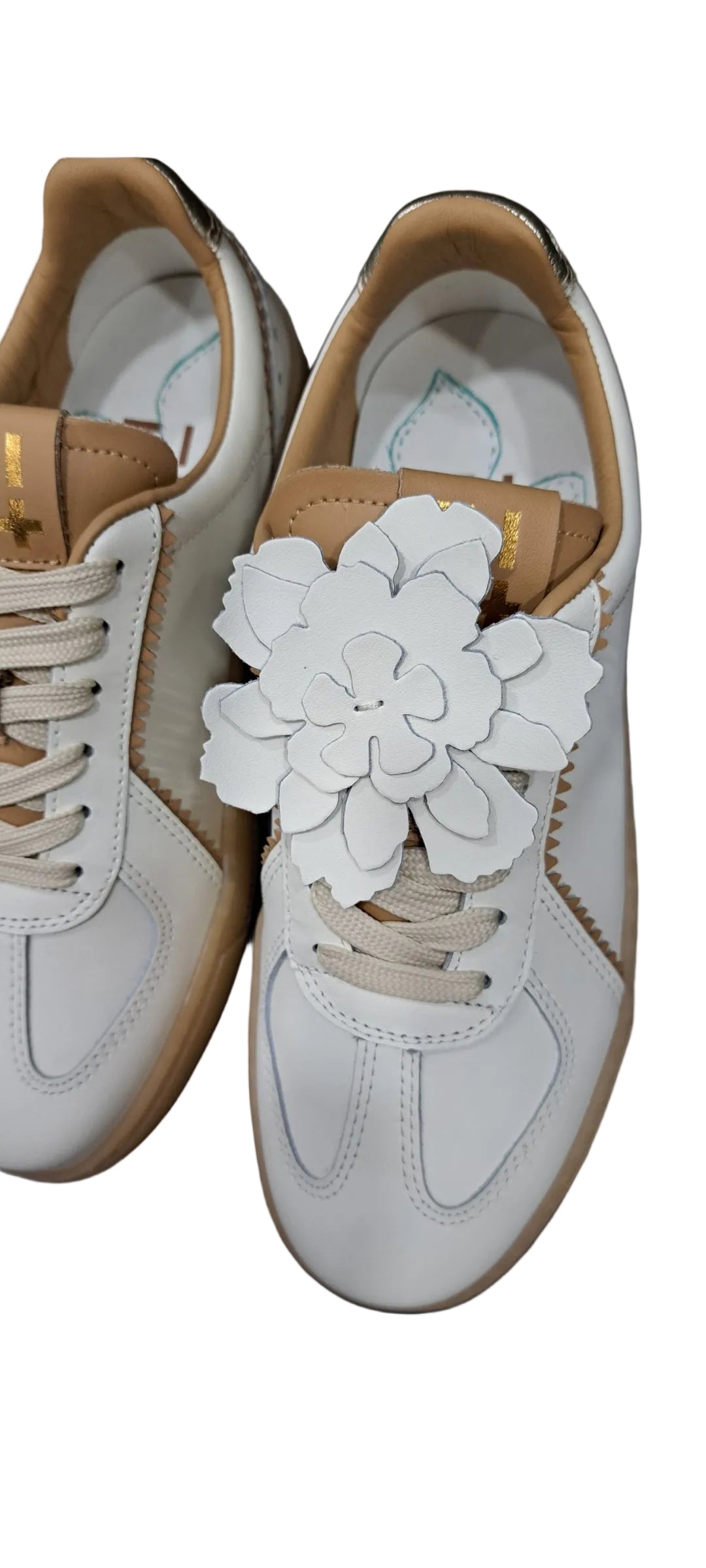 SNRAKERS PELLE GIO+ FIORE MILK