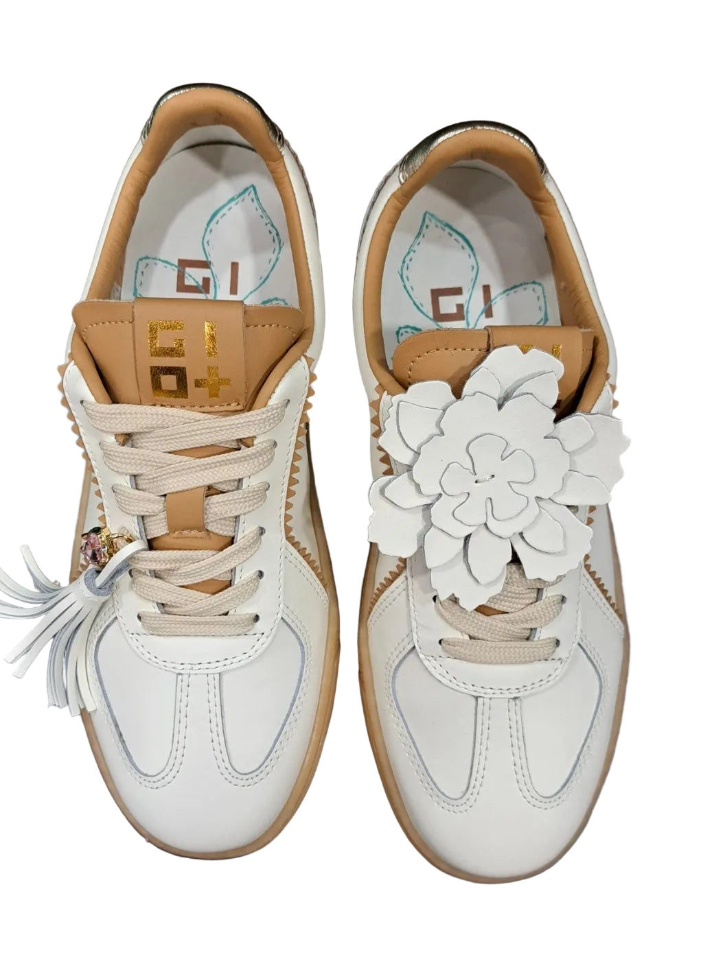 SNRAKERS PELLE GIO+ FIORE MILK