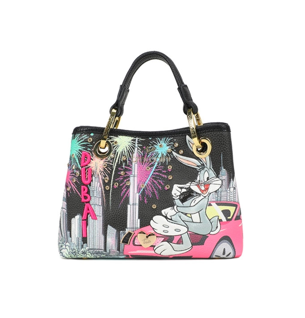 BORSE A MANO BRACCIALINI CARTOLINE LT LOONEY TUNES BUGS BUNNY DUBAI PICCOLA