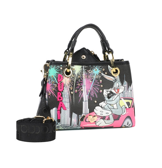 BORSE A MANO BRACCIALINI CARTOLINE LT LOONEY TUNES BUGS BUNNY DUBAI PICCOLA