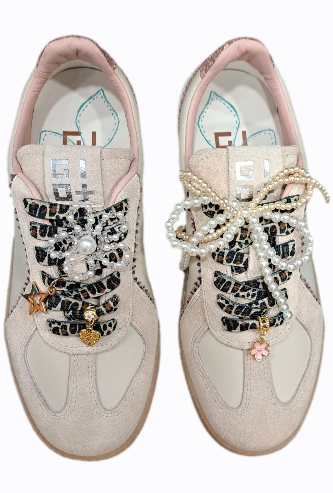 SNEAKERS PELLE GIO+ INSERTO LEOPARDO