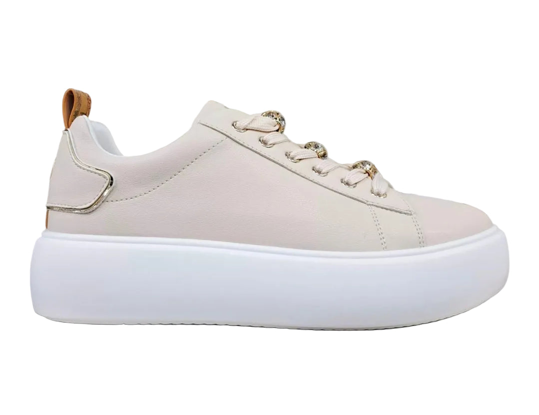SNEAKERS ALVIERO MARTINI NUDE CHARMS STRASS