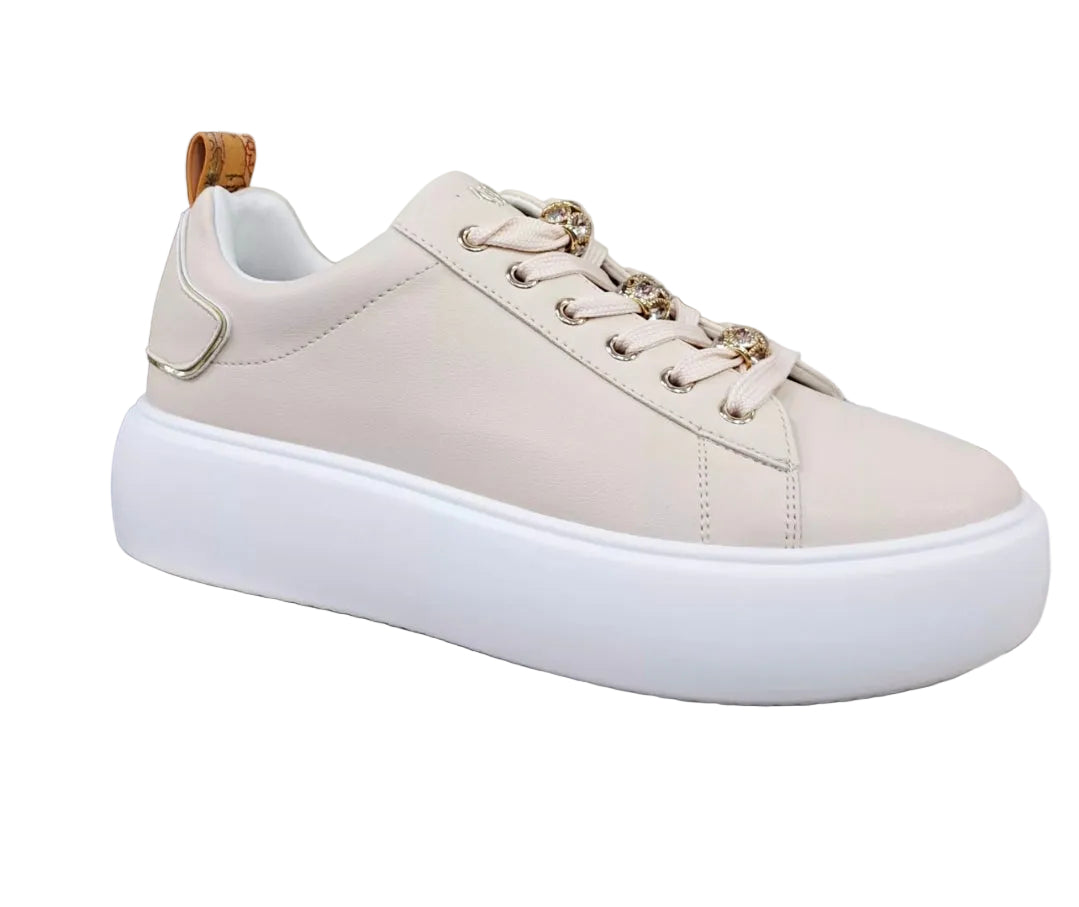 SNEAKERS ALVIERO MARTINI NUDE CHARMS STRASS