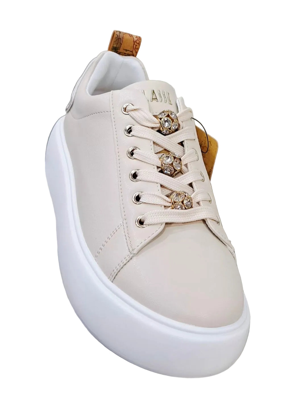 SNEAKERS ALVIERO MARTINI NUDE CHARMS STRASS