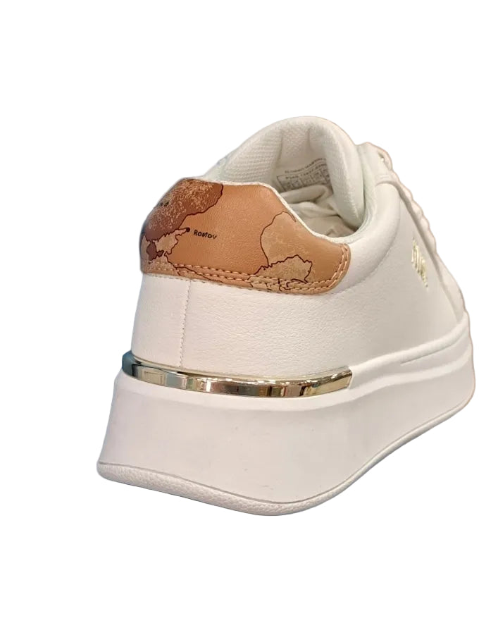 SNEAKERS STRASS DECORATIVI ALVIERO MARTINI BIANCO