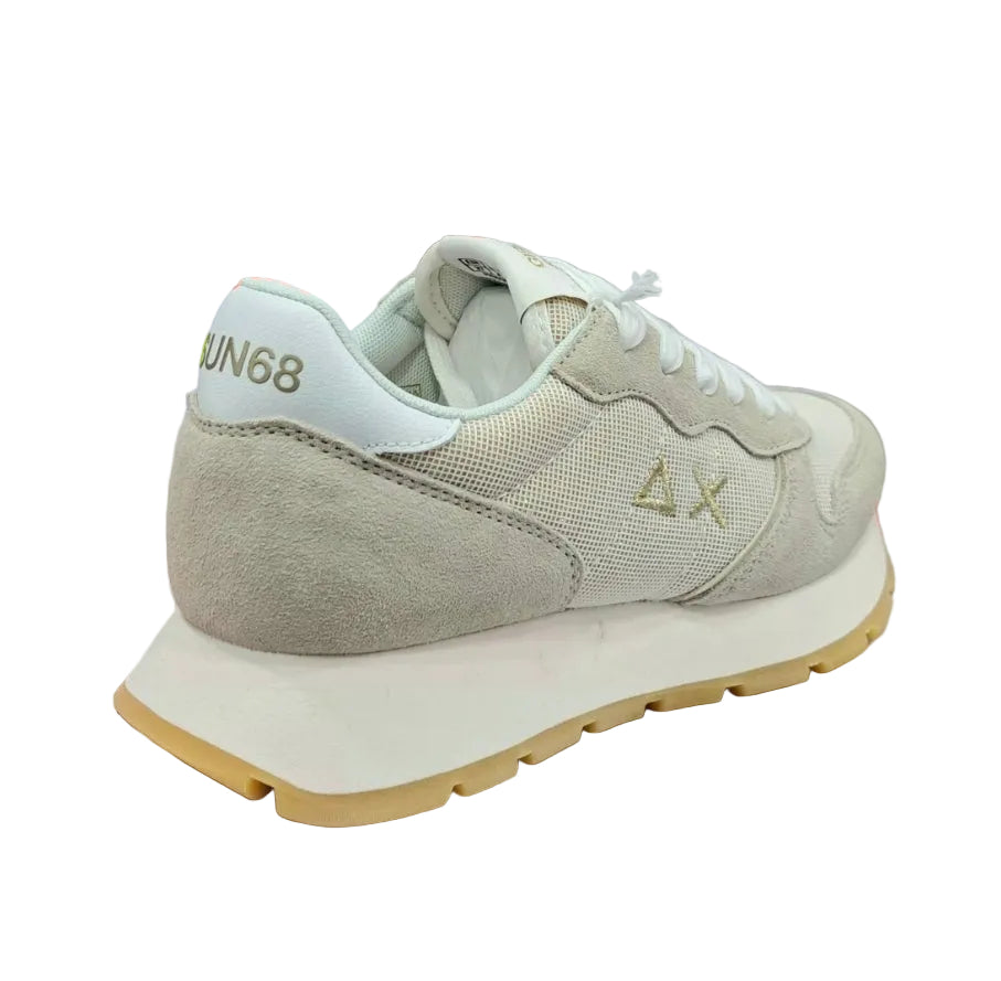 SNEAKERS ALLY GLITTER TEXTILE SUN 68 ORO