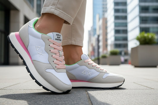 SNEAKERS ALLY SOLID SUN68 BIANCO