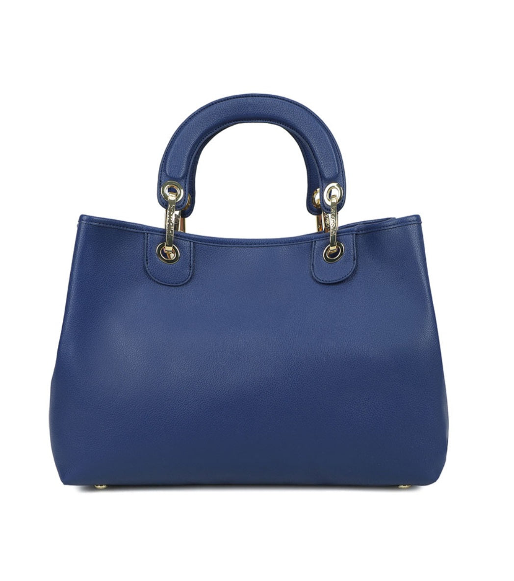 BORSE A MANO BETH JEWELS BRACCIALINI COCCINELLA STRASS BLU GRANDE