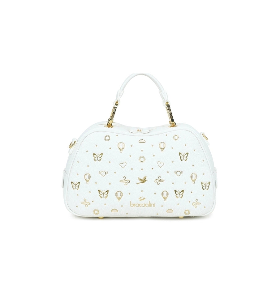 BAULETTI CANDY BRACCIALINI STRASS BIANCO MEDIO