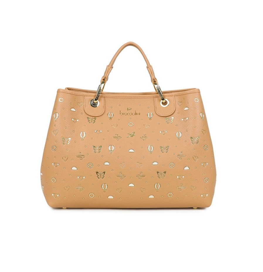 BORSE A MANO BETH STRASS BRACCIALINI BEIGE GRANDE