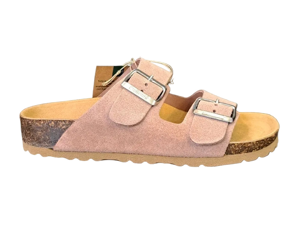 SANDALI BIONATURA ROSA DOPPIA FASCIA