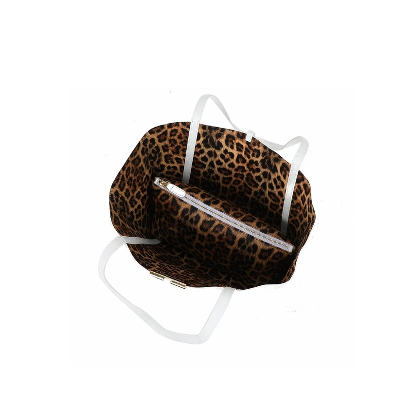 BORSE SHOPPING DOUBLE BRACCIALINI BIANCA GRANDE