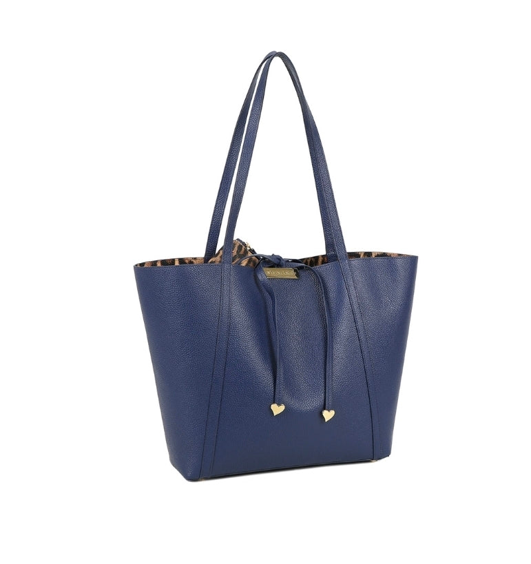 BORSE SHOPPING DOUBLE BRACCIALINI BLU