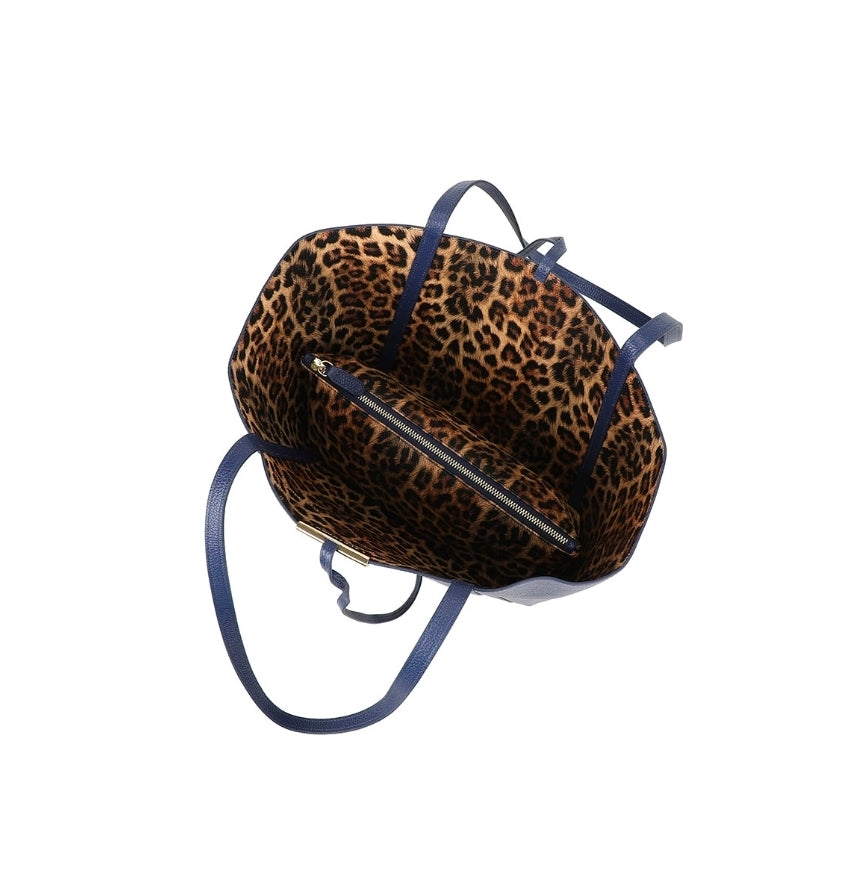 BORSE SHOPPING DOUBLE BRACCIALINI BLU