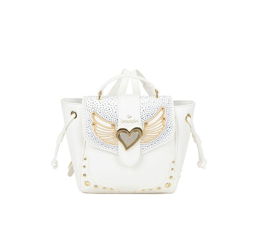 ZAINI BRACCIALINI ROCK STRASS BIANCO