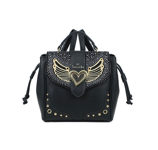 ZAINI BRACCIALINI ROCK STRASS NERO