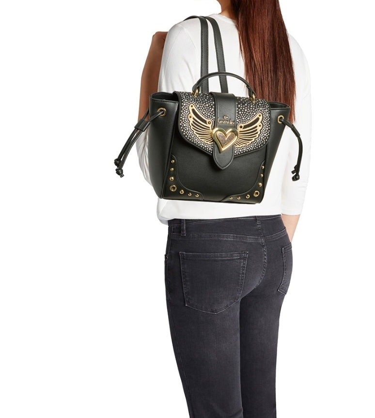 ZAINI BRACCIALINI ROCK STRASS NERO