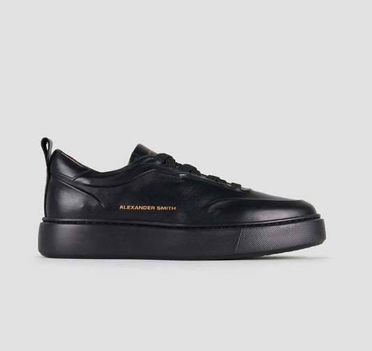 SNEAKERS YORK MAN PELLE  ALEXANDER SMITH TOTAL BLACK