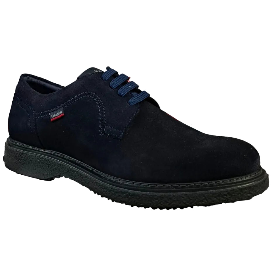 STRINGATE FREE CREP PELLE SCAMOSCIATA CALLAGHAN BLU