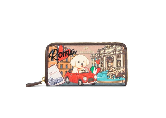 PORTAFOGLI CARTOLINE BRACCIALINI ROMA