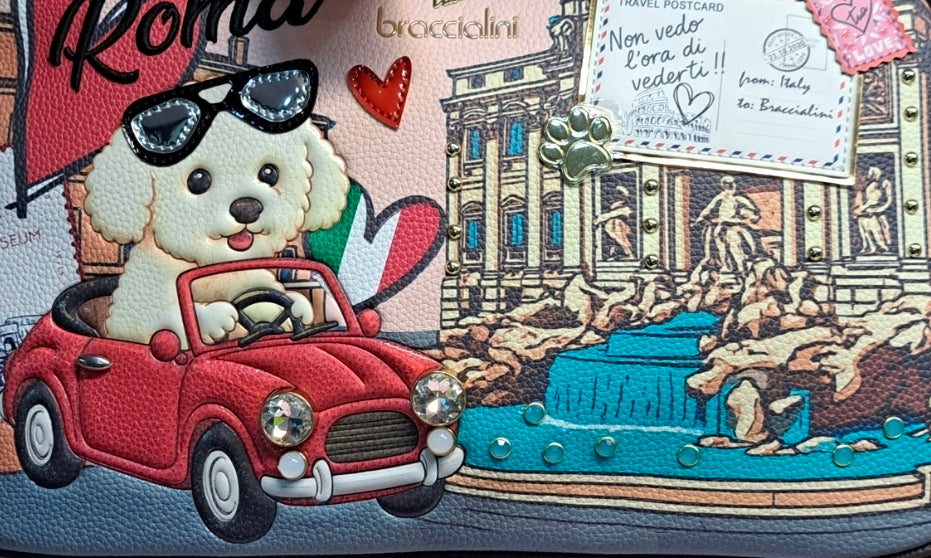 BAULETTI CARTOLINE BRACCIALINI ROMA GRANDE