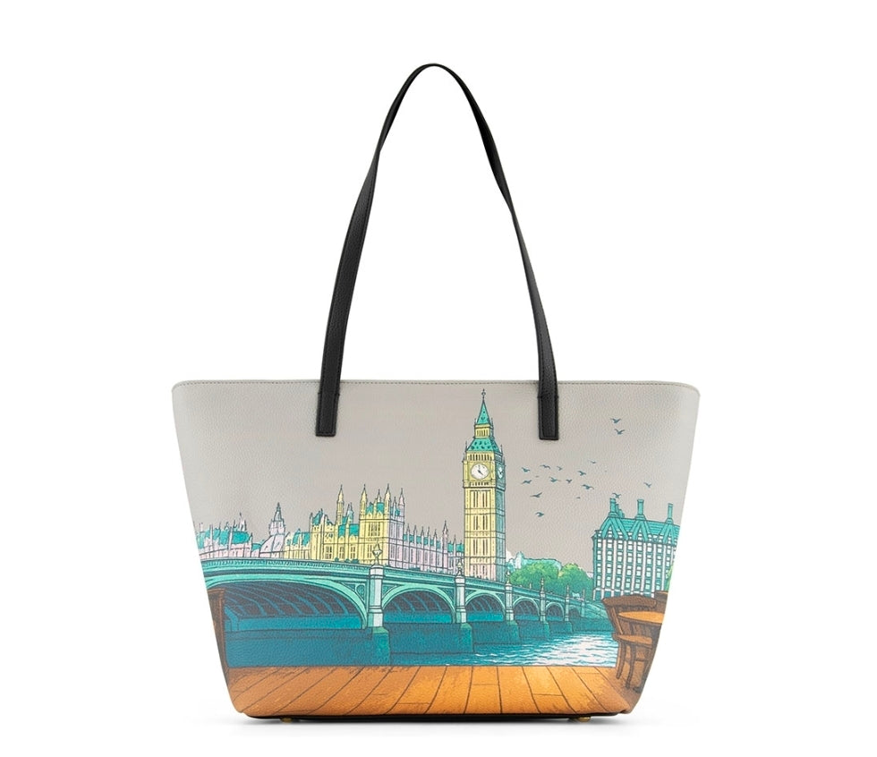 BORSE A SPALLA CARTOLINE BRACCIALINI LONDRA GRANDE