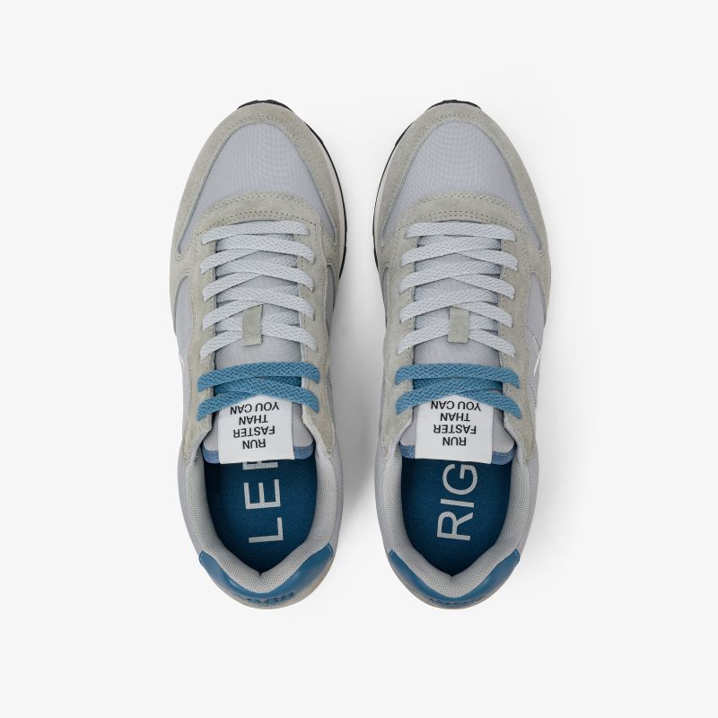 SNEAKERS UOMO SUN68 TOM SOLID GRIGIO CHIARO