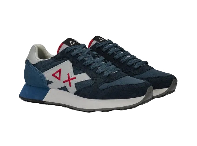 SNEAKERS SUN68 UOMO JAKI SOLID NAVY BLUE