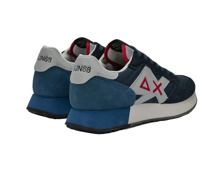 SNEAKERS SUN68 UOMO JAKI SOLID NAVY BLUE