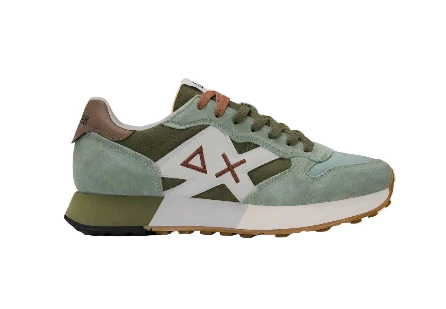 SNEAKERS SUN68 UOMO JAKI BICOLOR VERDE