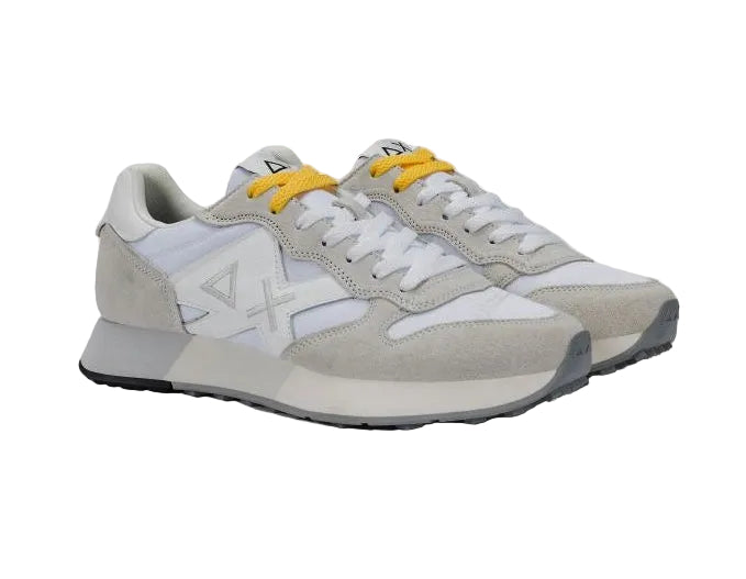 SNEAKERS SUN68 UOMO JAKI BICOLOR BIANCO