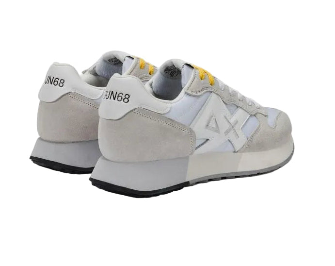 SNEAKERS SUN68 UOMO JAKI BICOLOR BIANCO