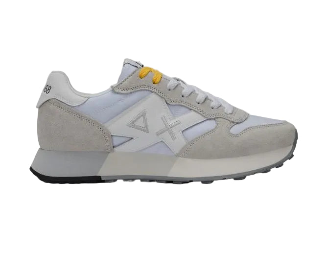 SNEAKERS SUN68 UOMO JAKI BICOLOR BIANCO
