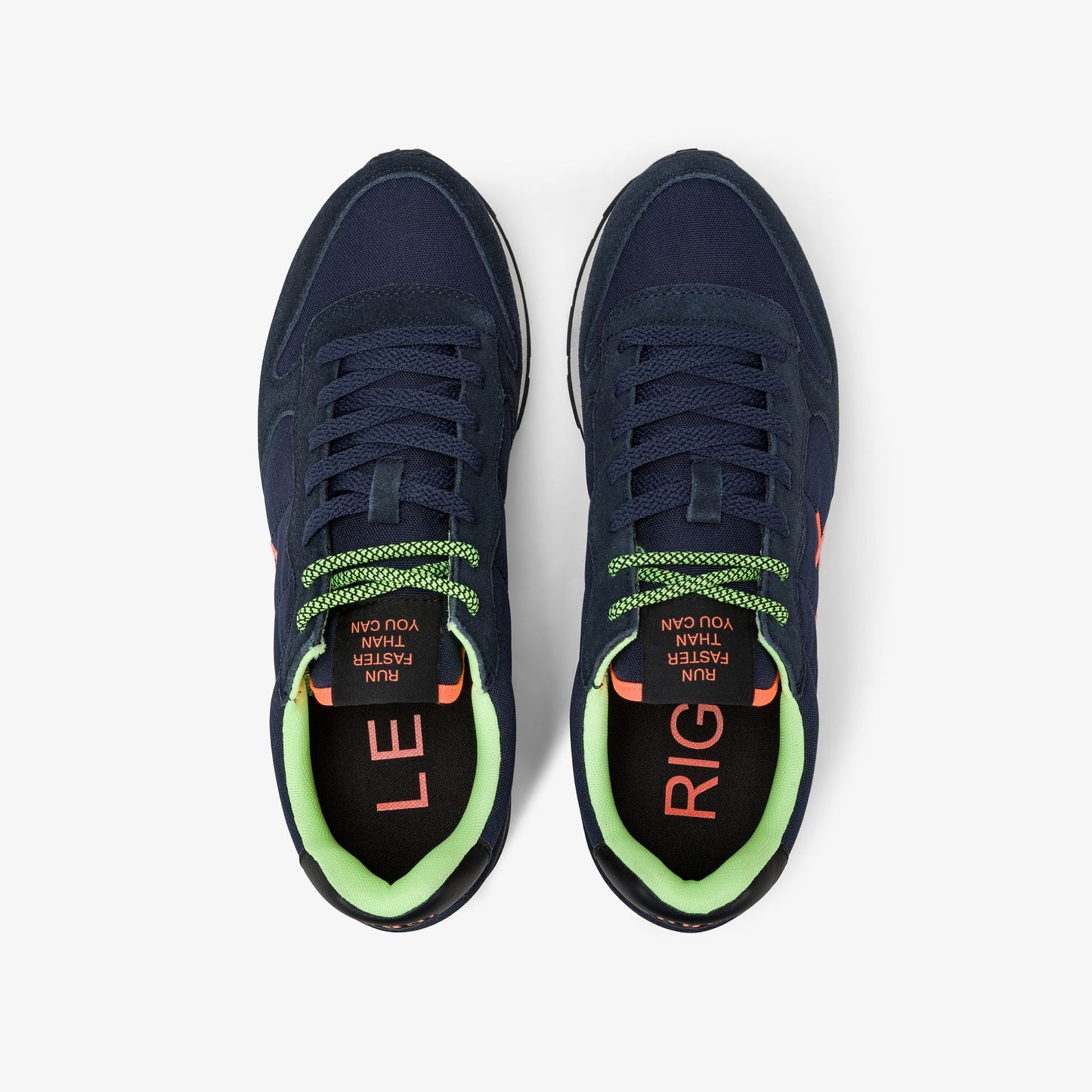 SNEAKERS TOM FLUO SUN68 NAVY BLU