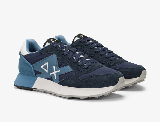 SNEAKERS SUN68 UOMO JAKI SOLID NAVY BLUE
