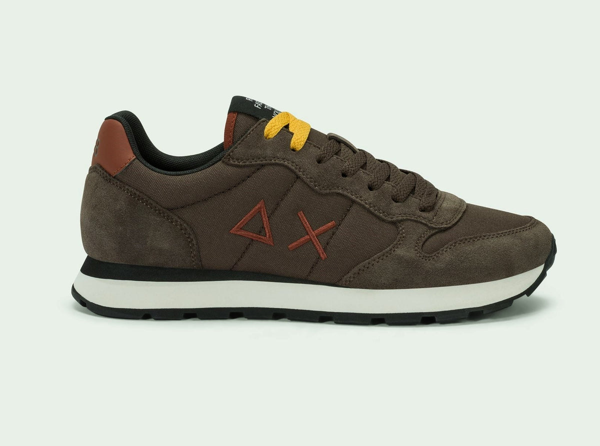 SNEAKERS TOM SOLID SUN68  MARRONE
