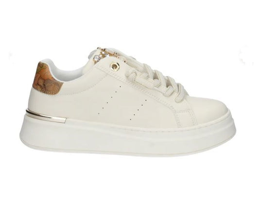 SNEAKERS PIETRE DECORATIVE ALVIERO MARTINI PANNA