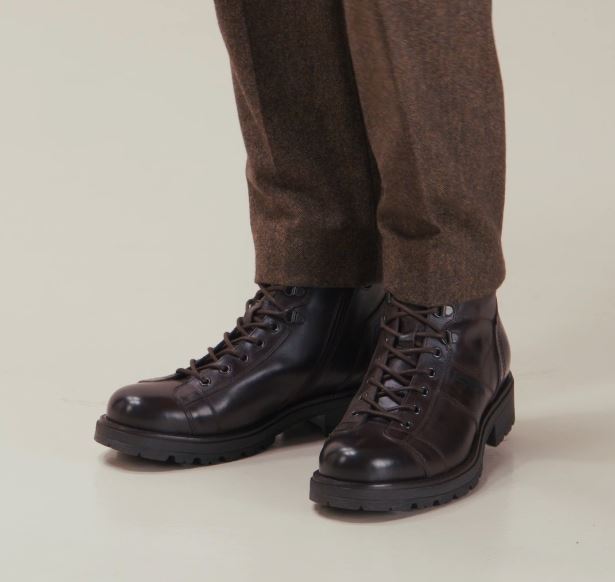 ANFIBI PELLE NEROGIARDINI BROWN