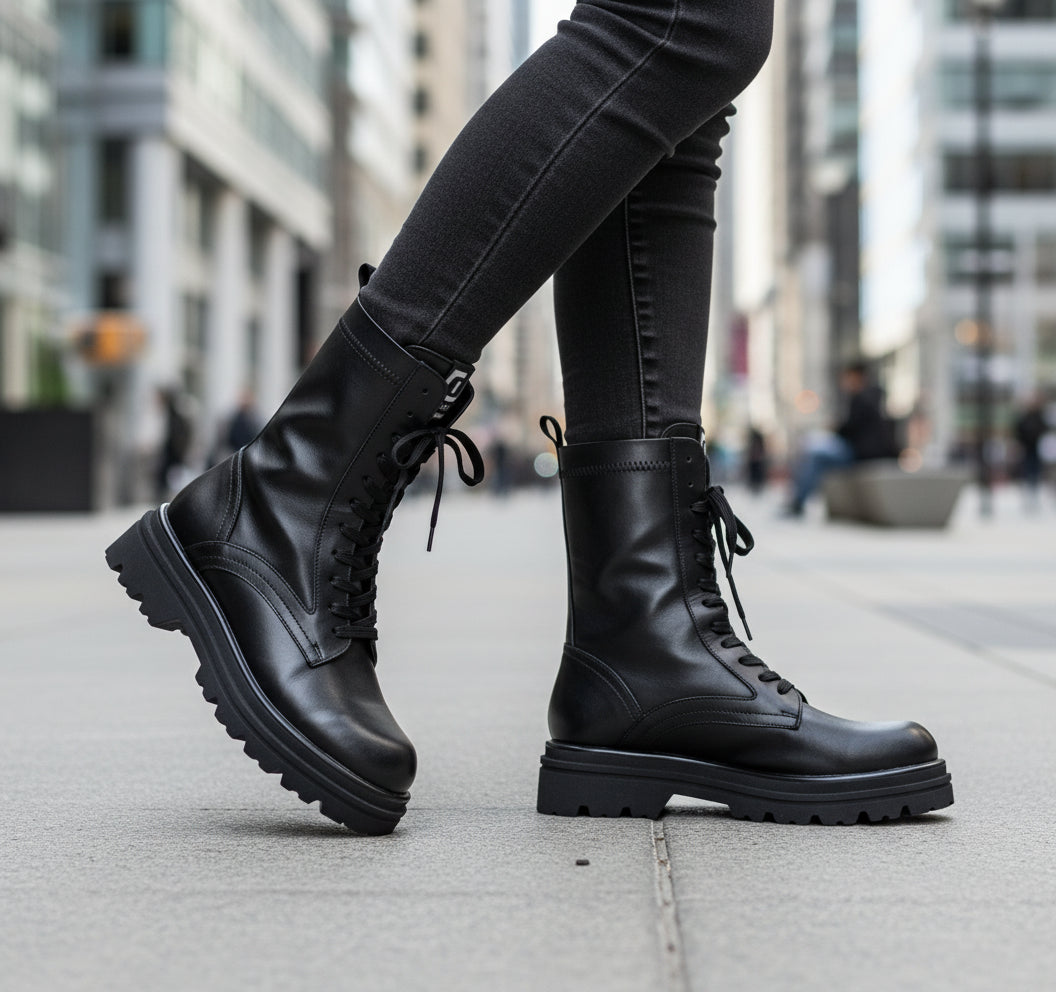 ANFIBI MIA PELLE ED ELASTEN GIO+ NERO