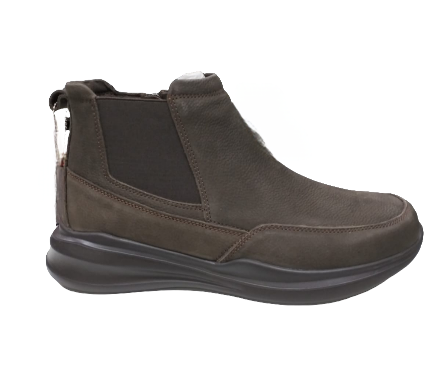 STIVALETTI SAN POLO CHELSEA LTH IMPRONTE BARK BROWN