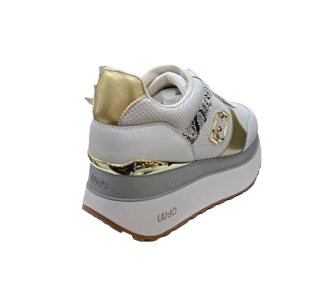 SNEAKERS PELLE DETTAGLI PITON LIU JO BIANCA