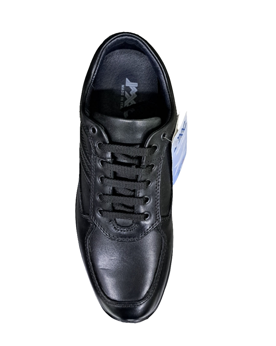 SNEAKERS FLESSIBILI IMAC PELLE NERA