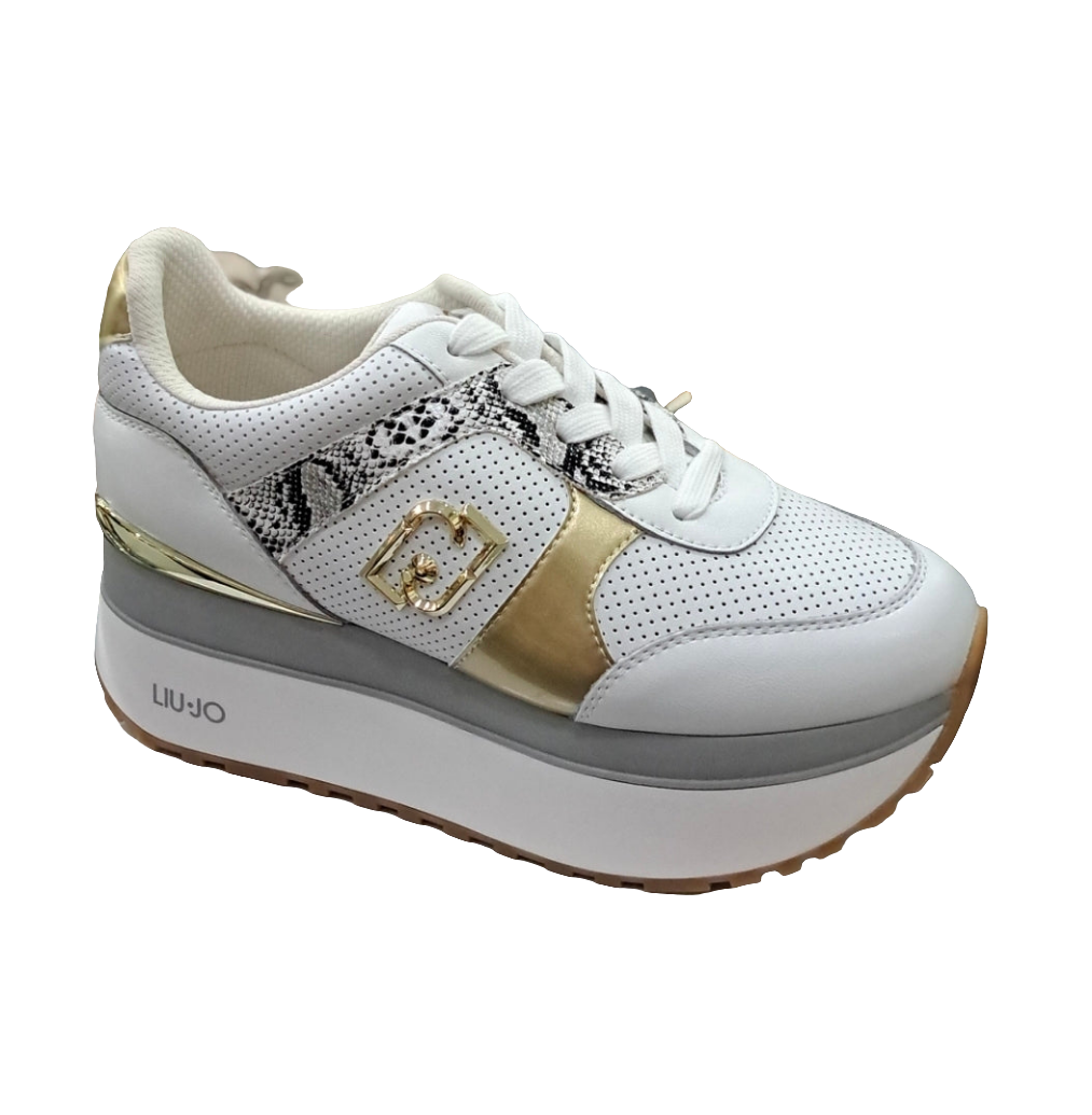 SNEAKERS PELLE DETTAGLI PITON LIU JO BIANCA