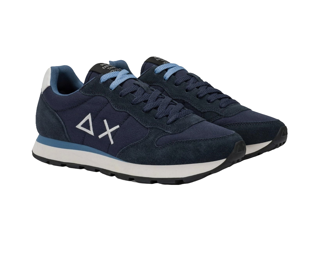 SNEAKERS TOM SOLID SUN68 NAVY BLU